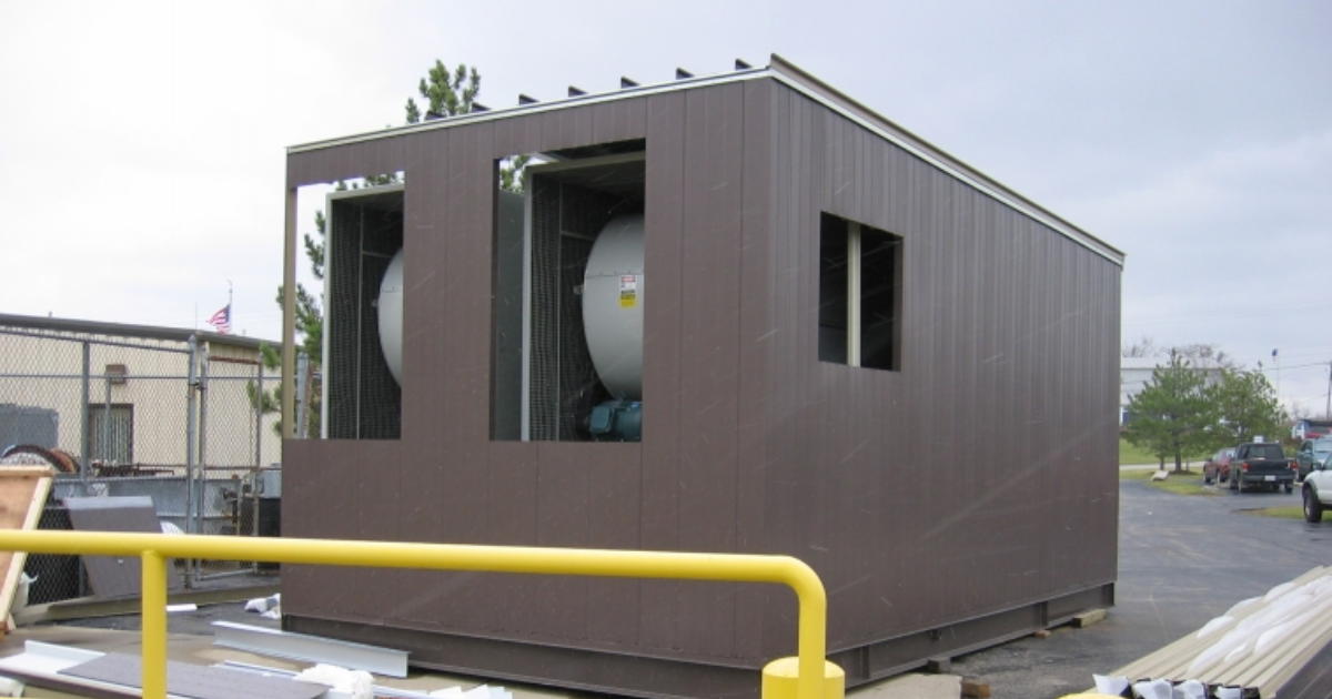 pre engineered gable metal building