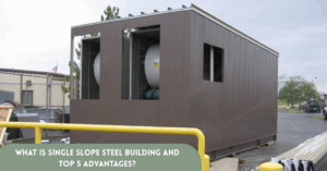 single slope steel building