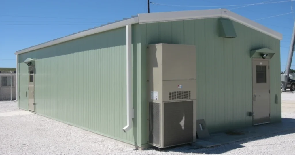 reliable metal buildings control house